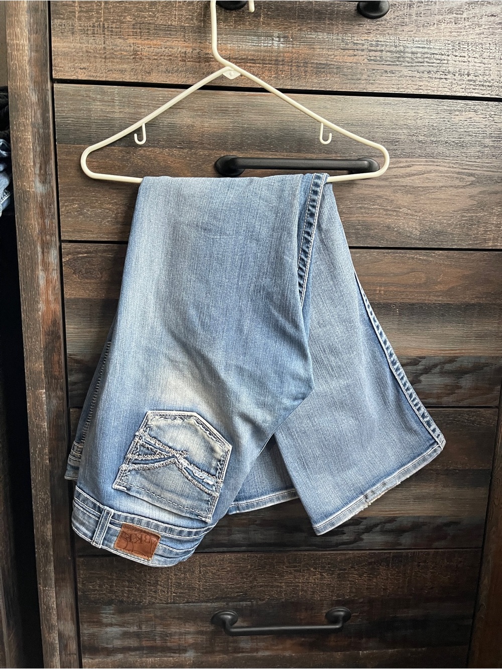 BKE Light Blue Flare Jeans